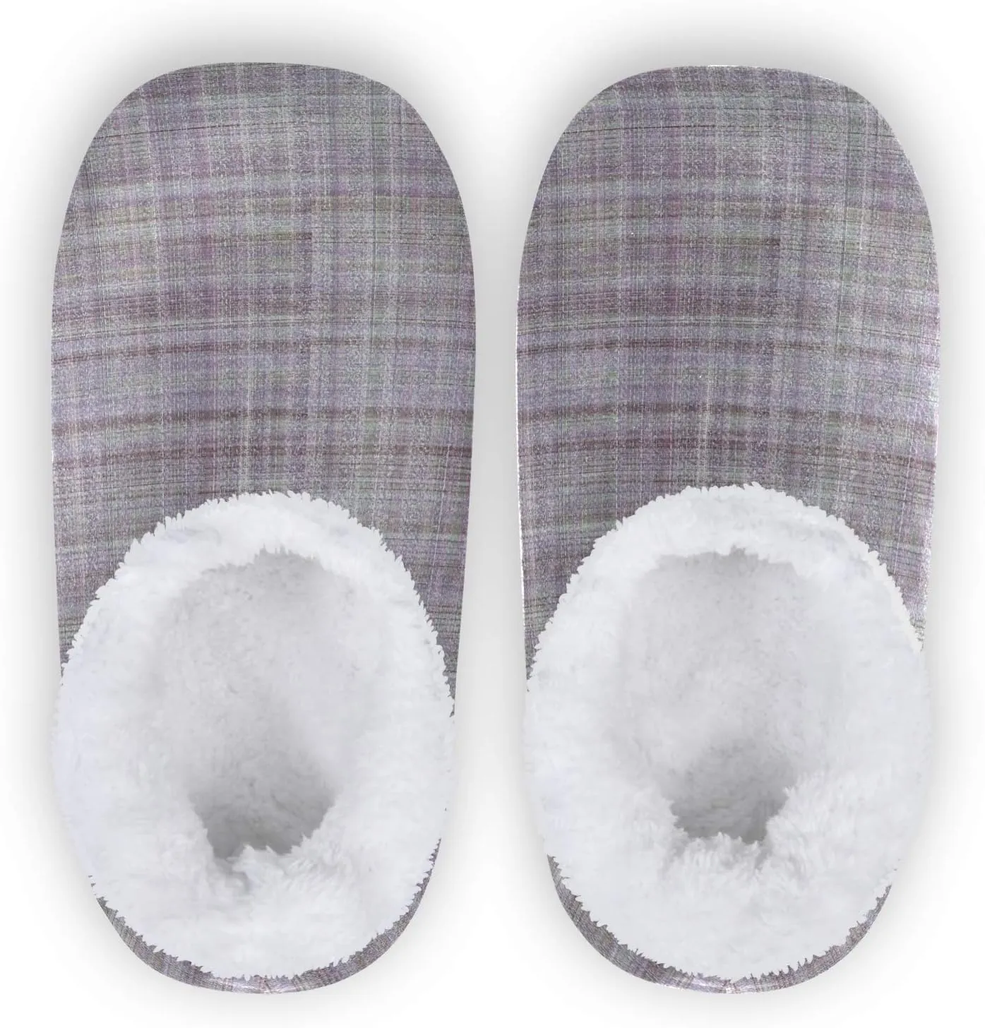 Winter House Slippers for Women/Men with Red And Yellow Autumn Maple Leaves Element Cozy Fleece Slippers