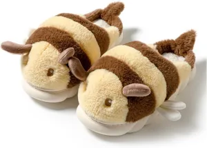 Women and men's cotton slippers, animal slippers, warm and non slip, holiday gifts