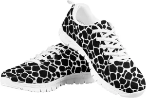 Women Floral/Leopard Print Running Sneaker Lightweight Walking Jogging Sports Shoes