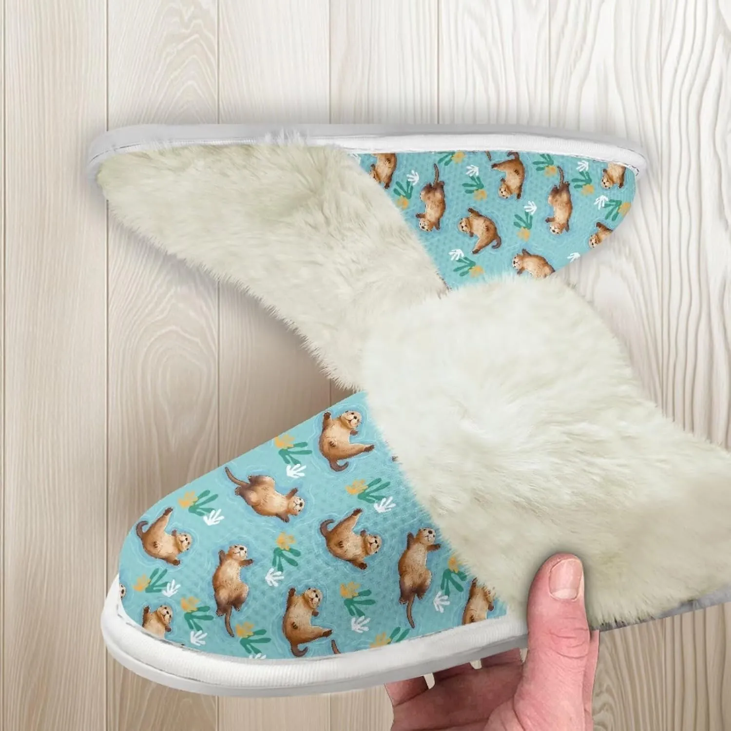 Women Men Slipper Fuzzy Slippers Lightweight House Slipper Non-slip Casual Slippers Indoor Shoes