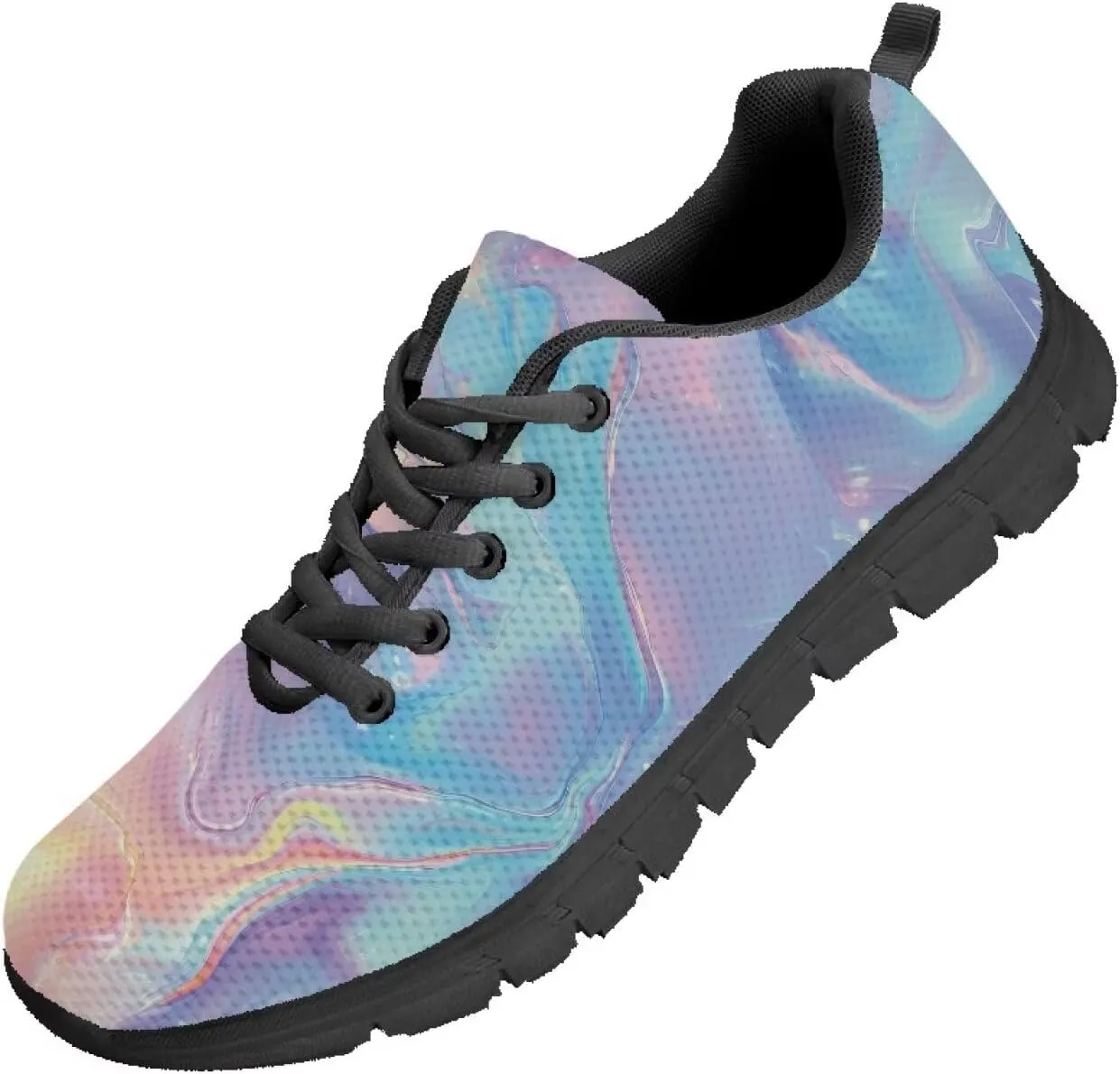 Women Trainers Sports Running Shoes Causal Travel Walking Flat Shoe Lace-up Breathable for Lady Teenager Girls