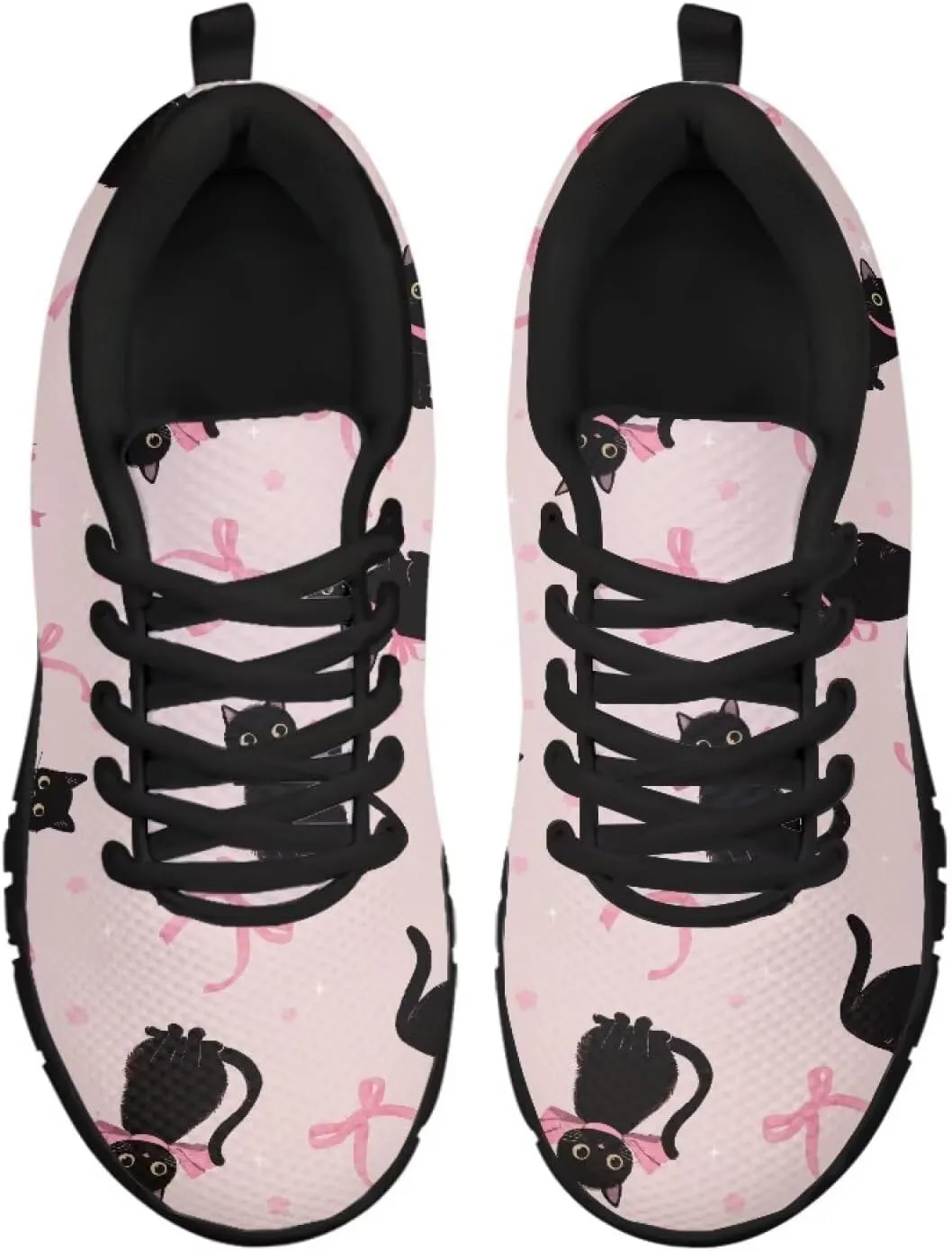 Women Trainers Sports Running Shoes Causal Travel Walking Flat Shoe Lace-up Breathable for Lady Teenager Girls