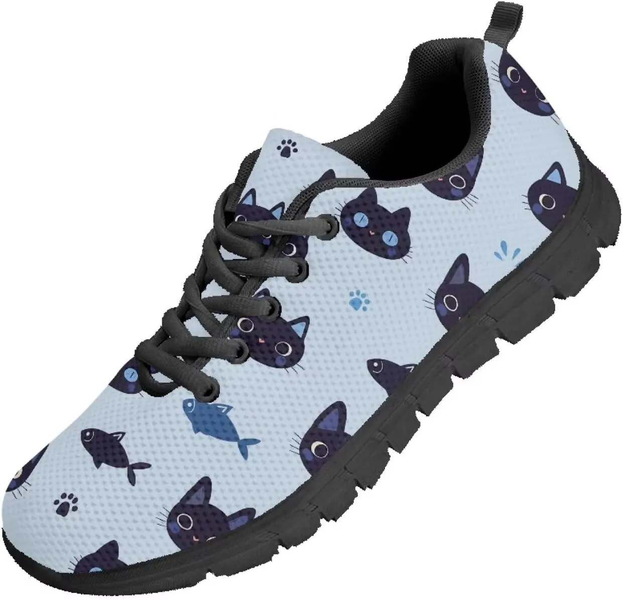 Women Trainers Sports Running Shoes Causal Travel Walking Flat Shoe Lace-up Breathable for Lady Teenager Girls