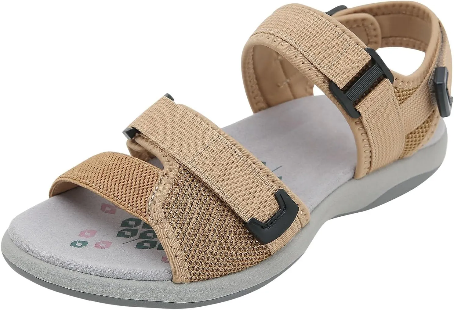 Women's Adjustable Elastic Orthopedic Sandals Breathable Non Slip Sports Sandals Outdoor Beach Sandal for Women