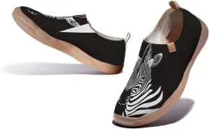Women's Art Painted Tourist Shoes Slip-On Casual Knitting Lightweight Comfortable Fashion Casual Shoes Sneakers