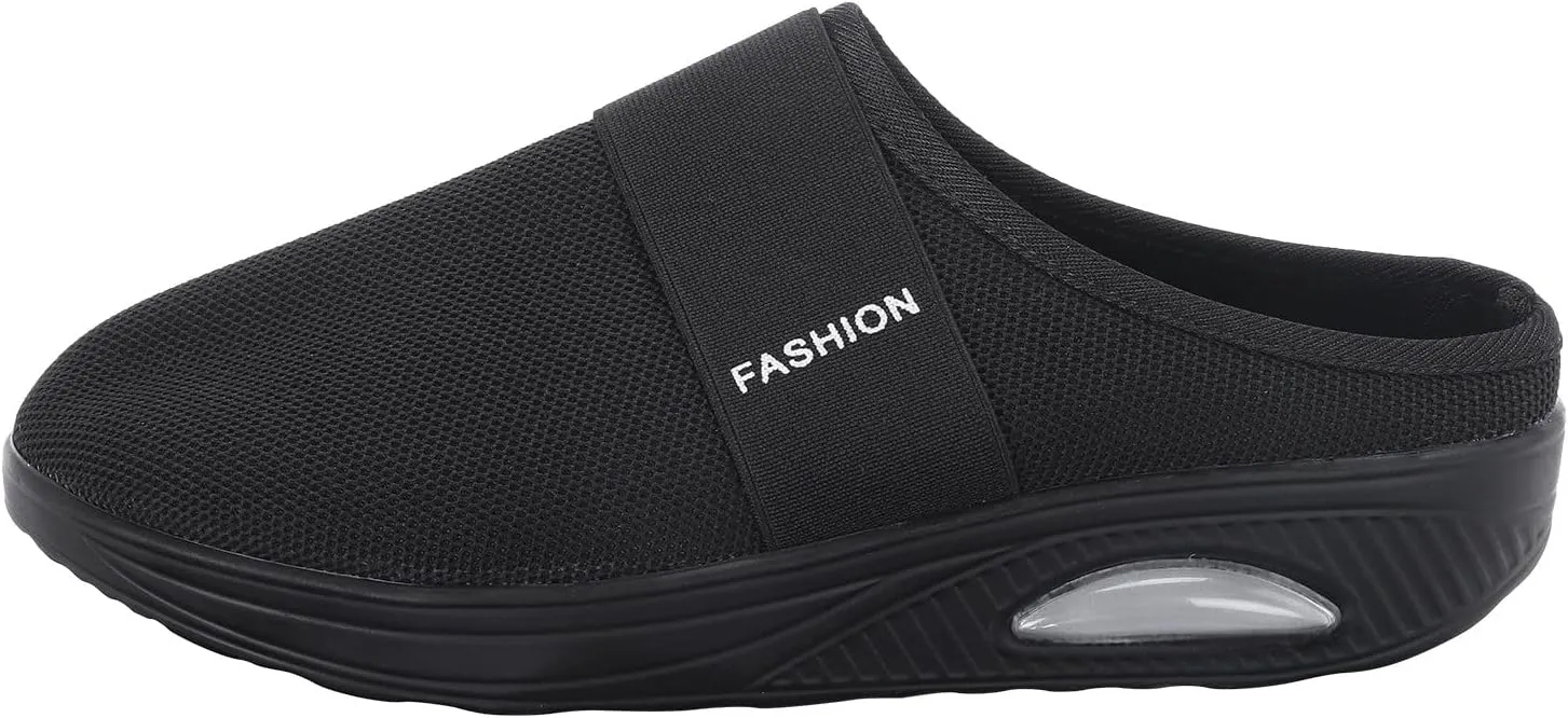 Womens Breathable Mesh Walking Mules Sneakers Tennis Shoes Men Food Service Shoes Dressy Casual Waterproof Sneakers Steel Toe Tennis Shoe Cross Trainer Shoe