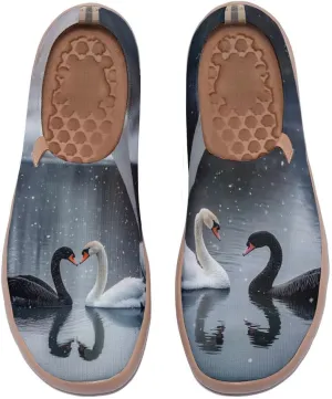 Women's Casual Art Travel Shoes, one Foot Casual Shoes, Comfortable, Lightweight and Fashionable