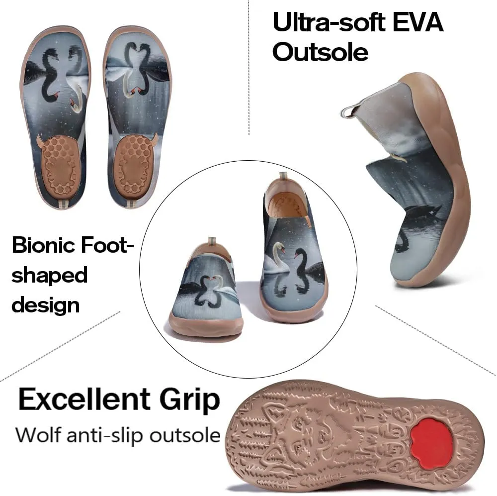 Women's Casual Art Travel Shoes, one Foot Casual Shoes, Comfortable, Lightweight and Fashionable