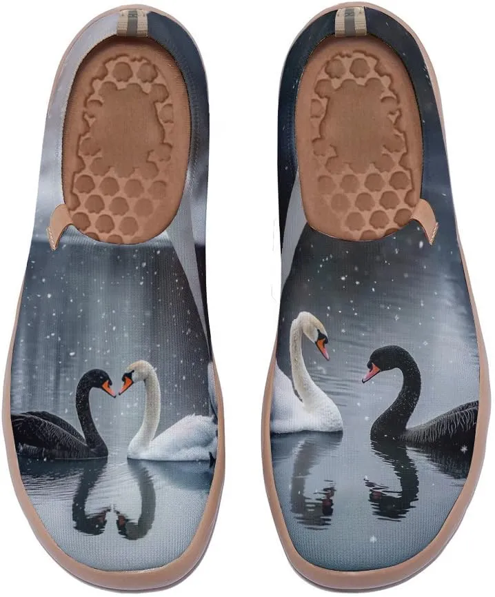 Women's Casual Art Travel Shoes, one Foot Casual Shoes, Comfortable, Lightweight and Fashionable