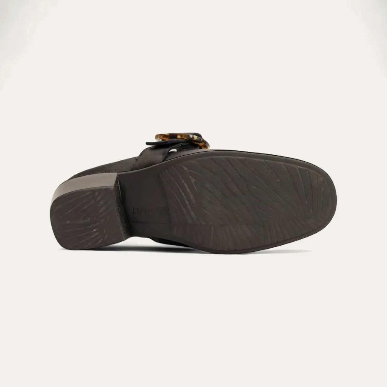 Women's Choice Mule - Medium In Soft Black Leather