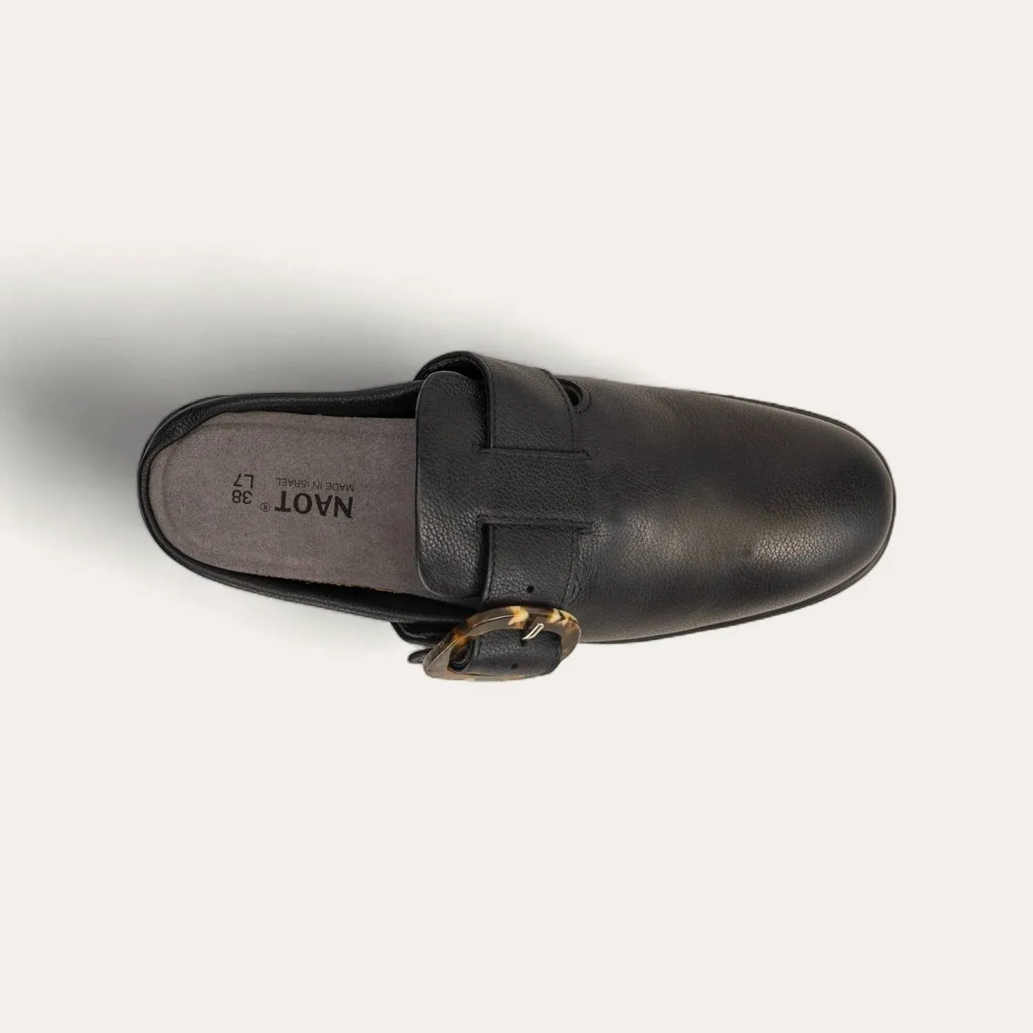 Women's Choice Mule - Medium In Soft Black Leather