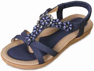 Women's Comfortable Casual Slip On Sandals Breathable Flat Beach Shoes Daily Wear With Lightweight Design Go Hike