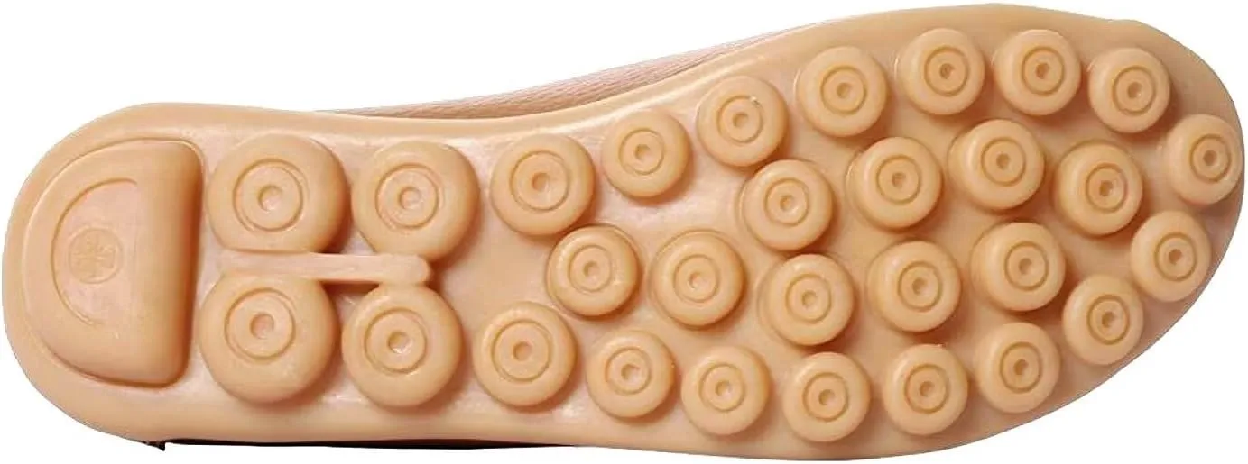 Women's Cowhide Leather Loafers Flats Sandals Slip-On