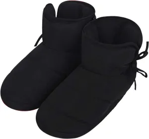 Womens Down Warm House Slippers Mens Waterproof Fuzzy Fur Lined Bedroom Slippers Non-slip Bootie Home Shoes Ankle Snow Boots