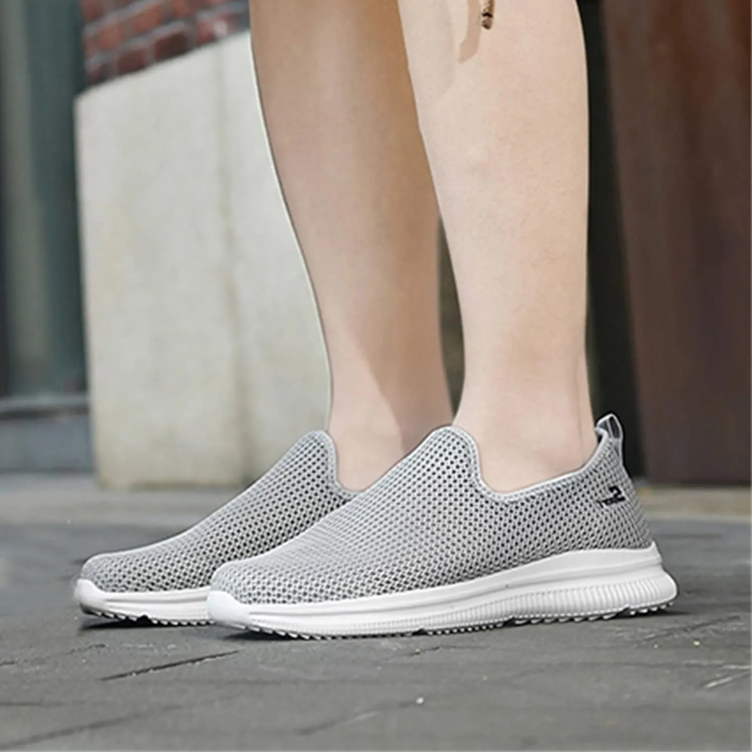 Women's Fashion Sneaker Non Slip Breathable Lightweight Comfortable Lace Up Sneakers for Women Walking Shoes Womens Loafer Sneakers Mens Waterproof Sneakers