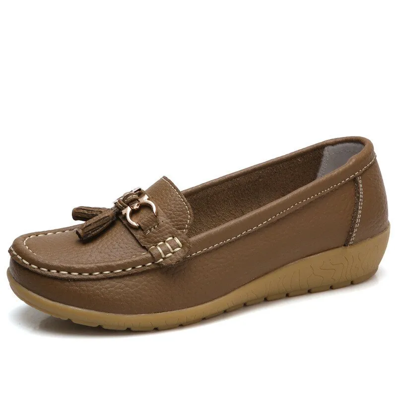 Women's Leather Breathable Orthopedic Shoes