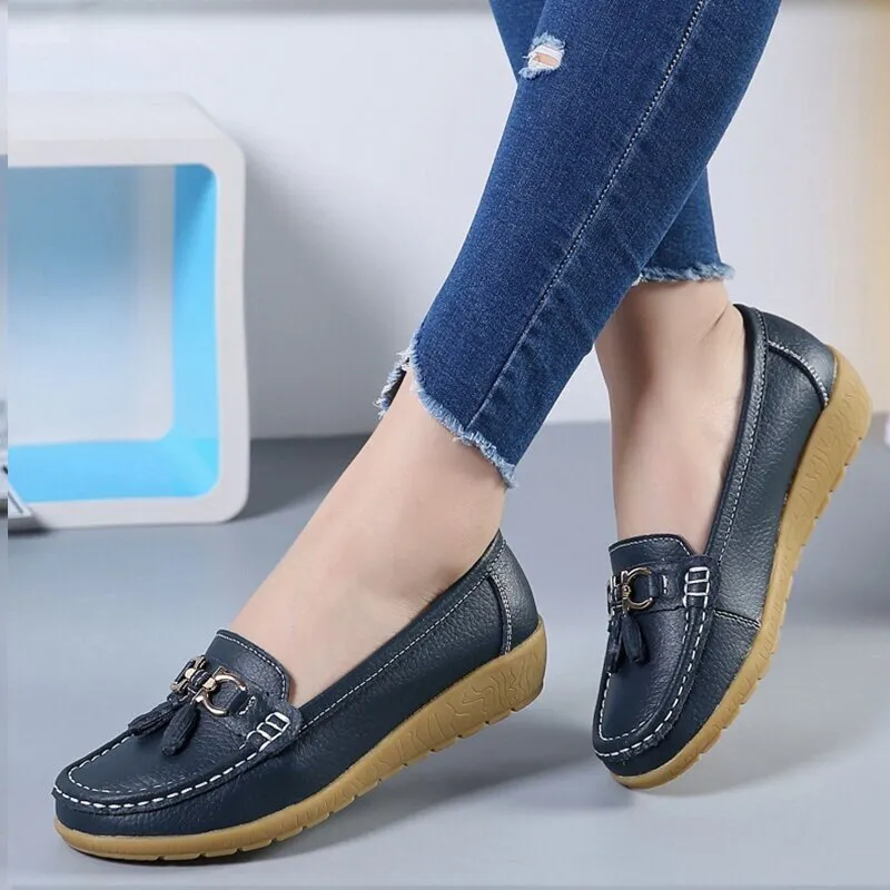 Women's Leather Breathable Orthopedic Shoes