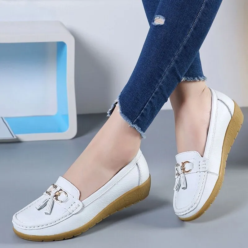 Women's Leather Breathable Orthopedic Shoes