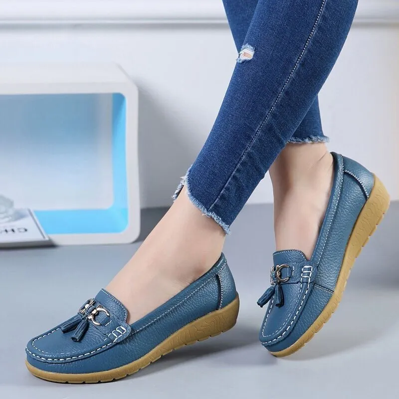 Women's Leather Breathable Orthopedic Shoes