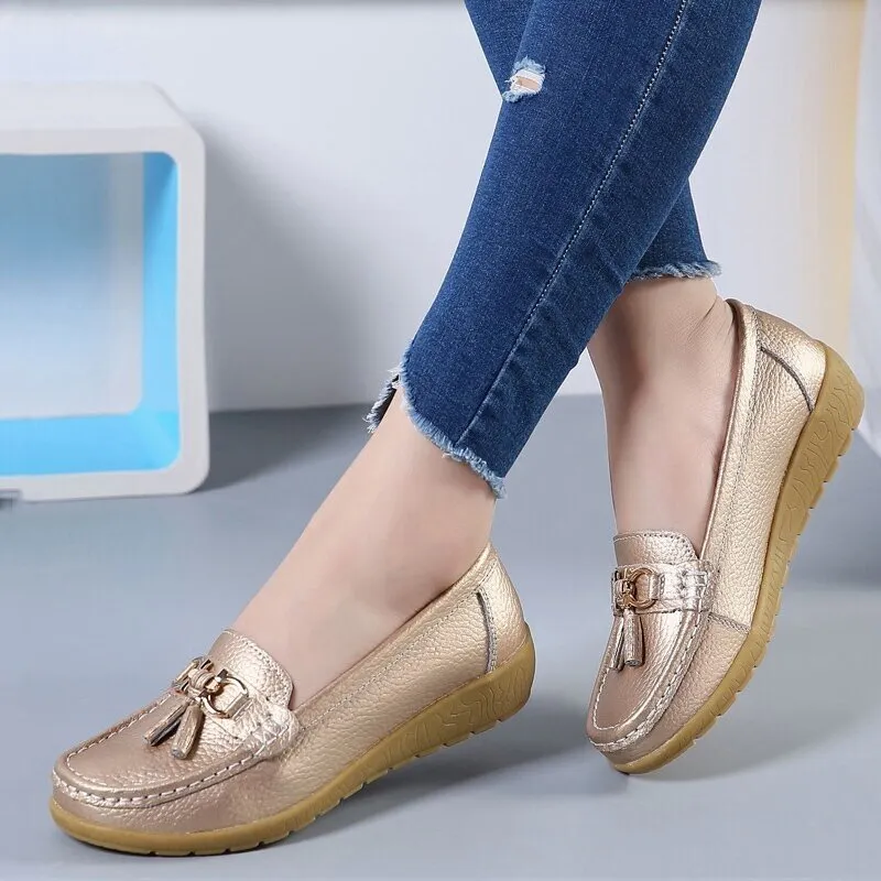Women's Leather Breathable Orthopedic Shoes