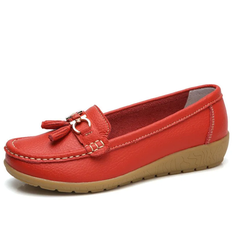 Women's Leather Breathable Orthopedic Shoes