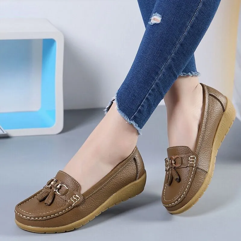Women's Leather Breathable Orthopedic Shoes
