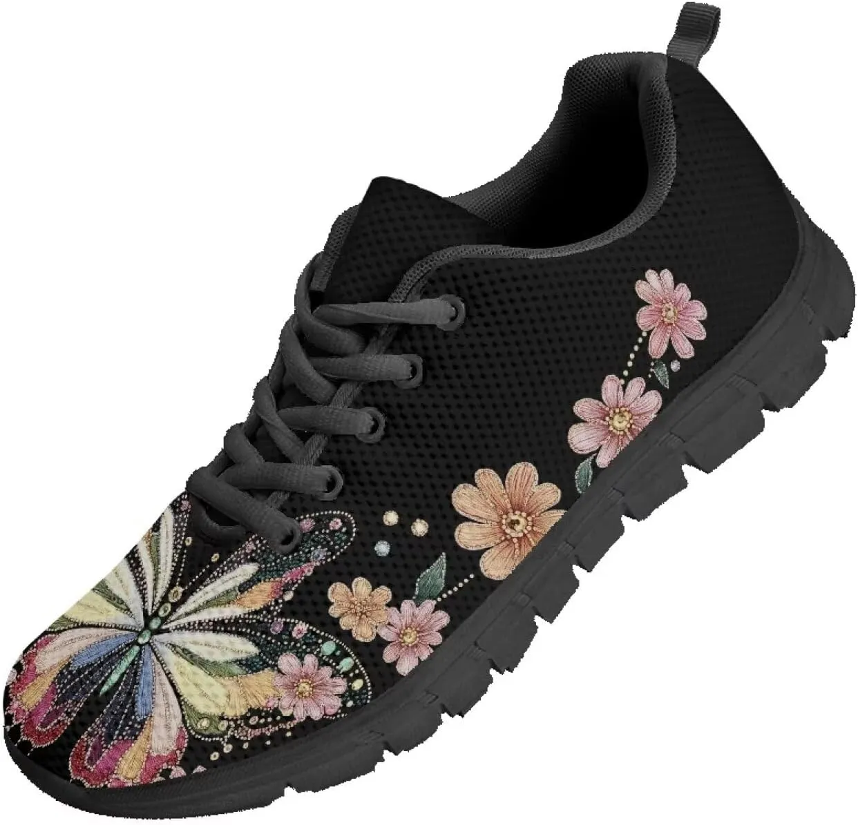 Women's Lightweight Running Shoes - Breathable Mesh Upper & Shock-Absorbing EVA Sole for Gym Travel