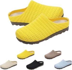 Women's mesh textured flat sandals, comfortable non-slip and breathable,Fashionable and Comfortable Women's Shoes Lady Shoe Slipper