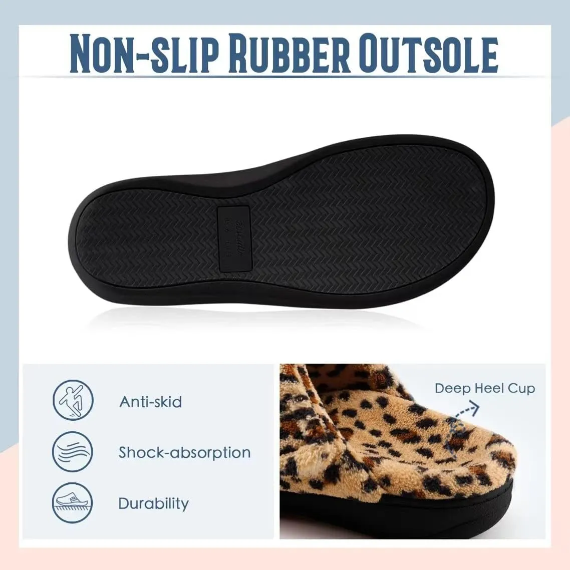 Women's Relax Orthotic Arch Support House Slippers
