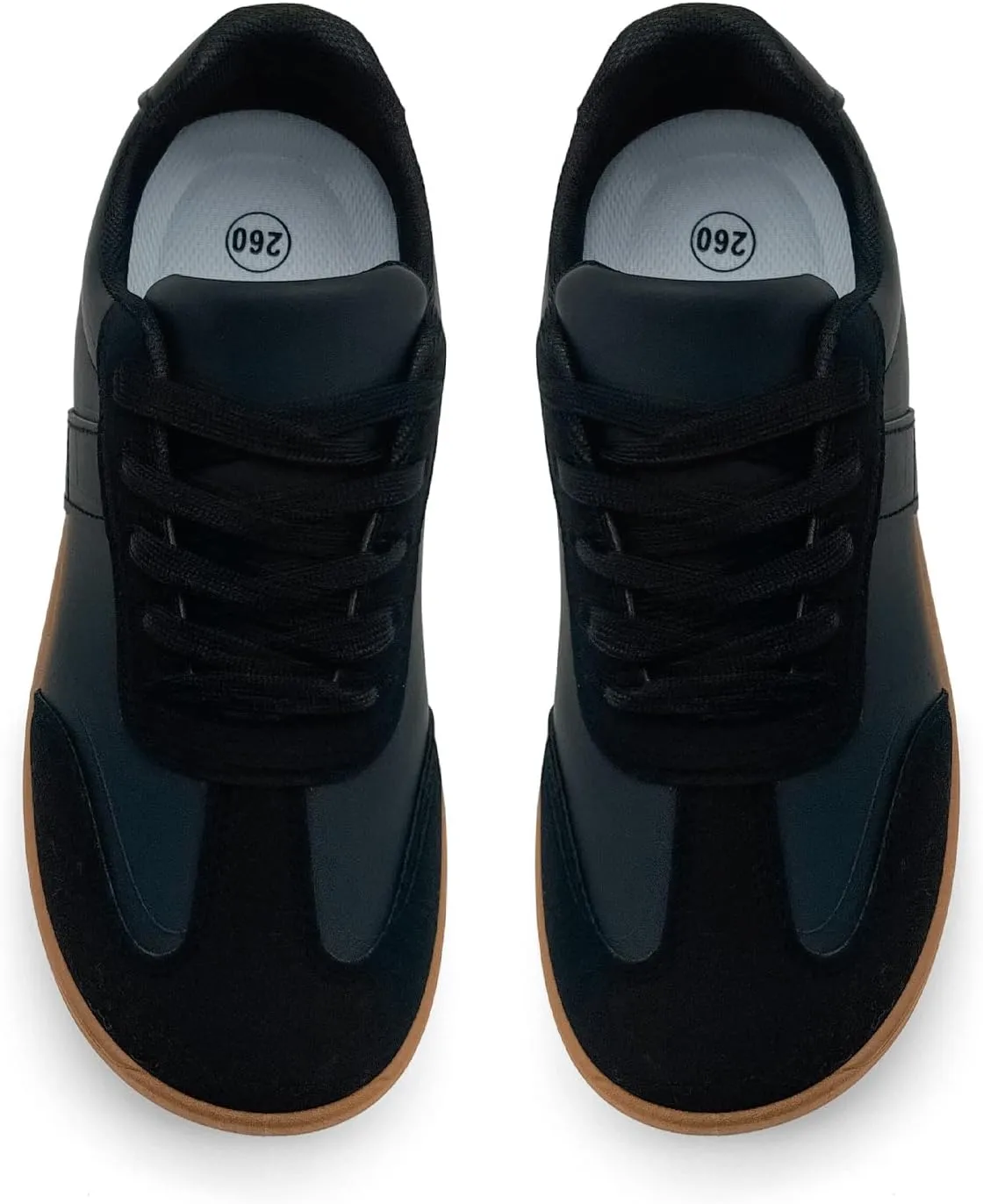 Women's Retro Low Top Sneakers Fashion Trainning Sneakers Casual Walking Shoes for Women/Men Gum Sole Walking Footwear Non Slip Trainers