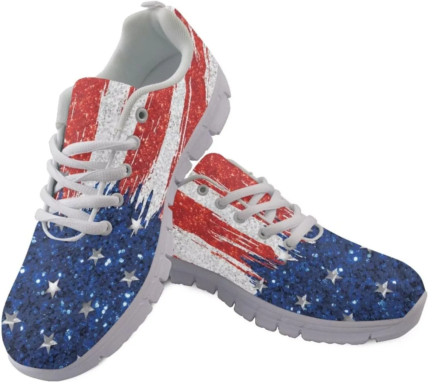 Womens Running Shoes Breathable Tennis Shoes Mesh Walking Sneakers