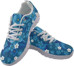 Womens Running Shoes Breathable Tennis Shoes Mesh Walking Sneakers