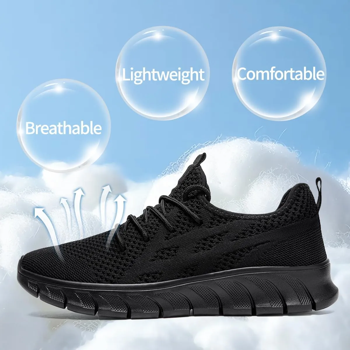Women's Running Shoes Walking Sneakers Sports Athletic Workout Tennis Gym Casual Fashion Fitness Breathable Lightweight Comfortable Mesh Soft Shoe