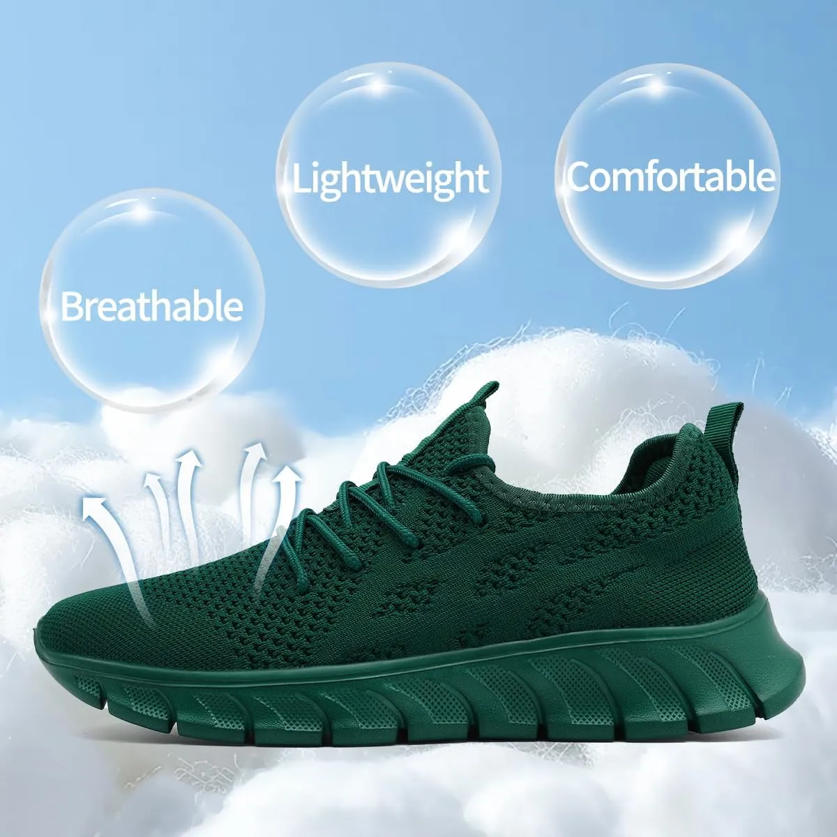 Women's Running Shoes Walking Sneakers Sports Athletic Workout Tennis Gym Casual Fashion Fitness Breathable Lightweight Comfortable Mesh Soft Shoe