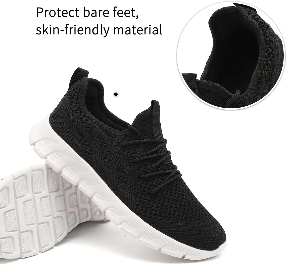 Women's Running Shoes Walking Sneakers Sports Athletic Workout Tennis Gym Casual Fashion Fitness Breathable Lightweight Comfortable Mesh Soft Shoe