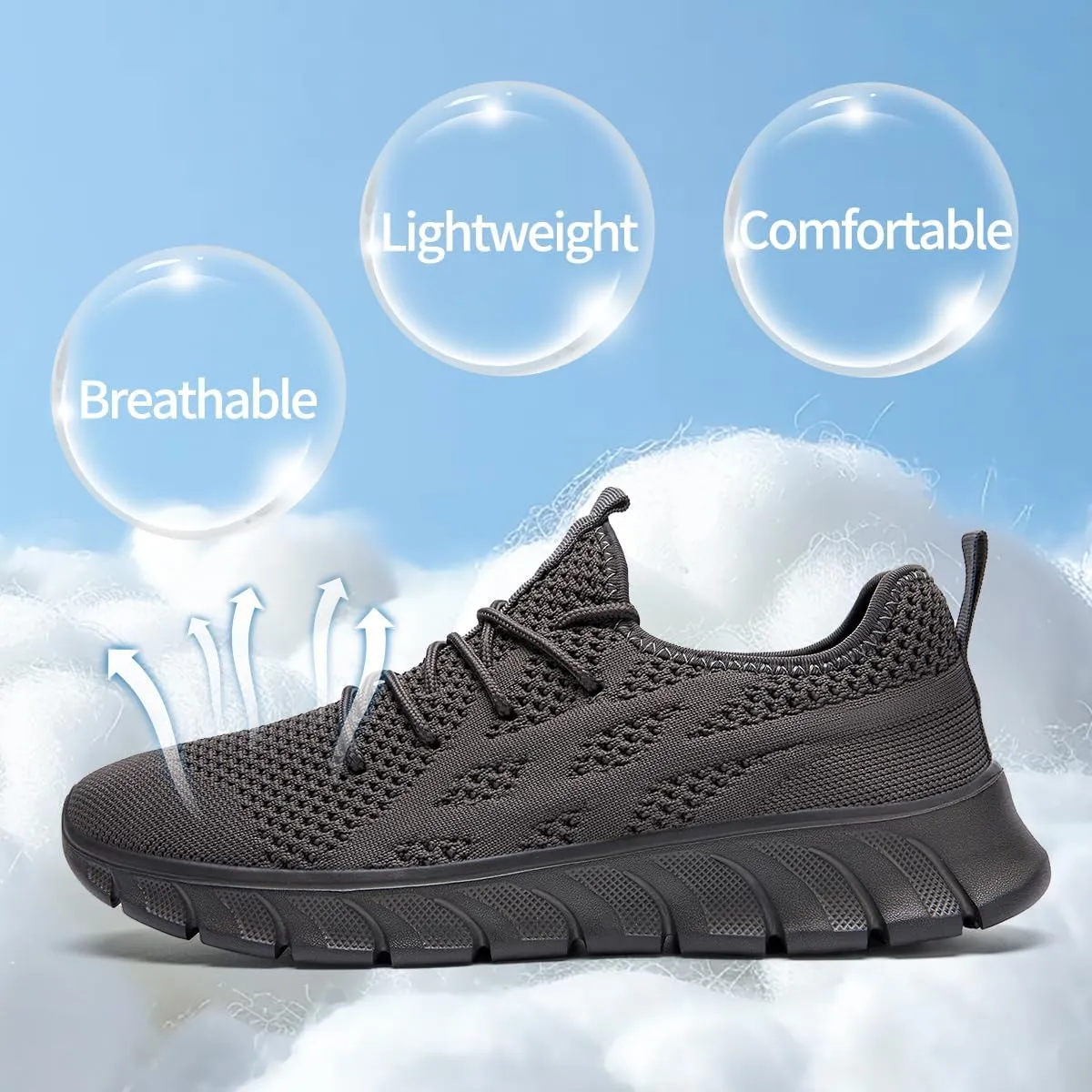 Women's Running Shoes Walking Sneakers Sports Athletic Workout Tennis Gym Casual Fashion Fitness Breathable Lightweight Comfortable Mesh Soft Shoe