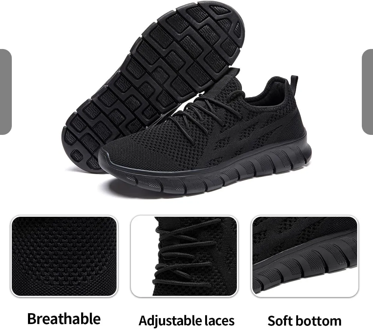Women's Running Shoes Walking Sneakers Sports Athletic Workout Tennis Gym Casual Fashion Fitness Breathable Lightweight Comfortable Mesh Soft Shoe