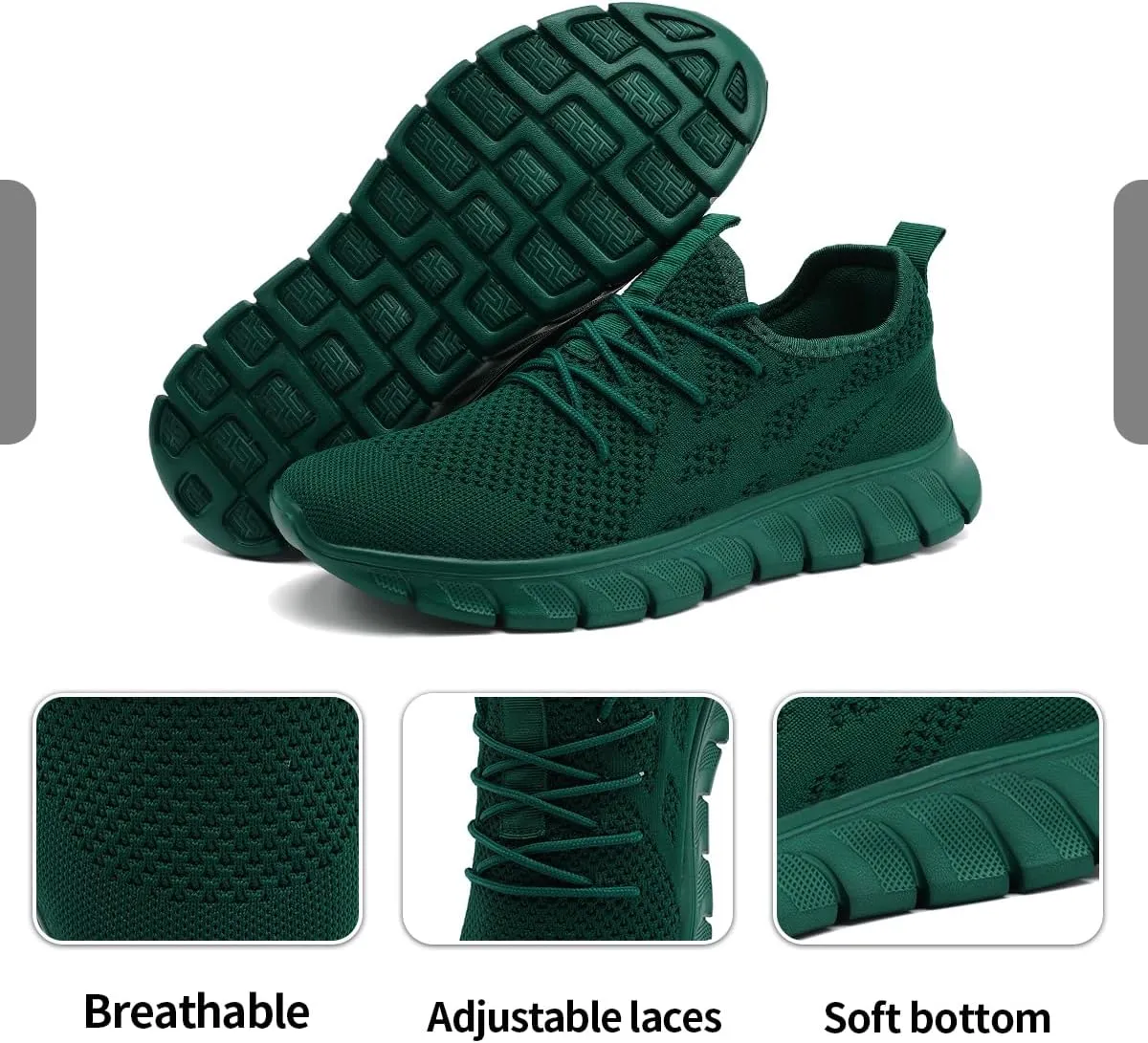 Women's Running Shoes Walking Sneakers Sports Athletic Workout Tennis Gym Casual Fashion Fitness Breathable Lightweight Comfortable Mesh Soft Shoe