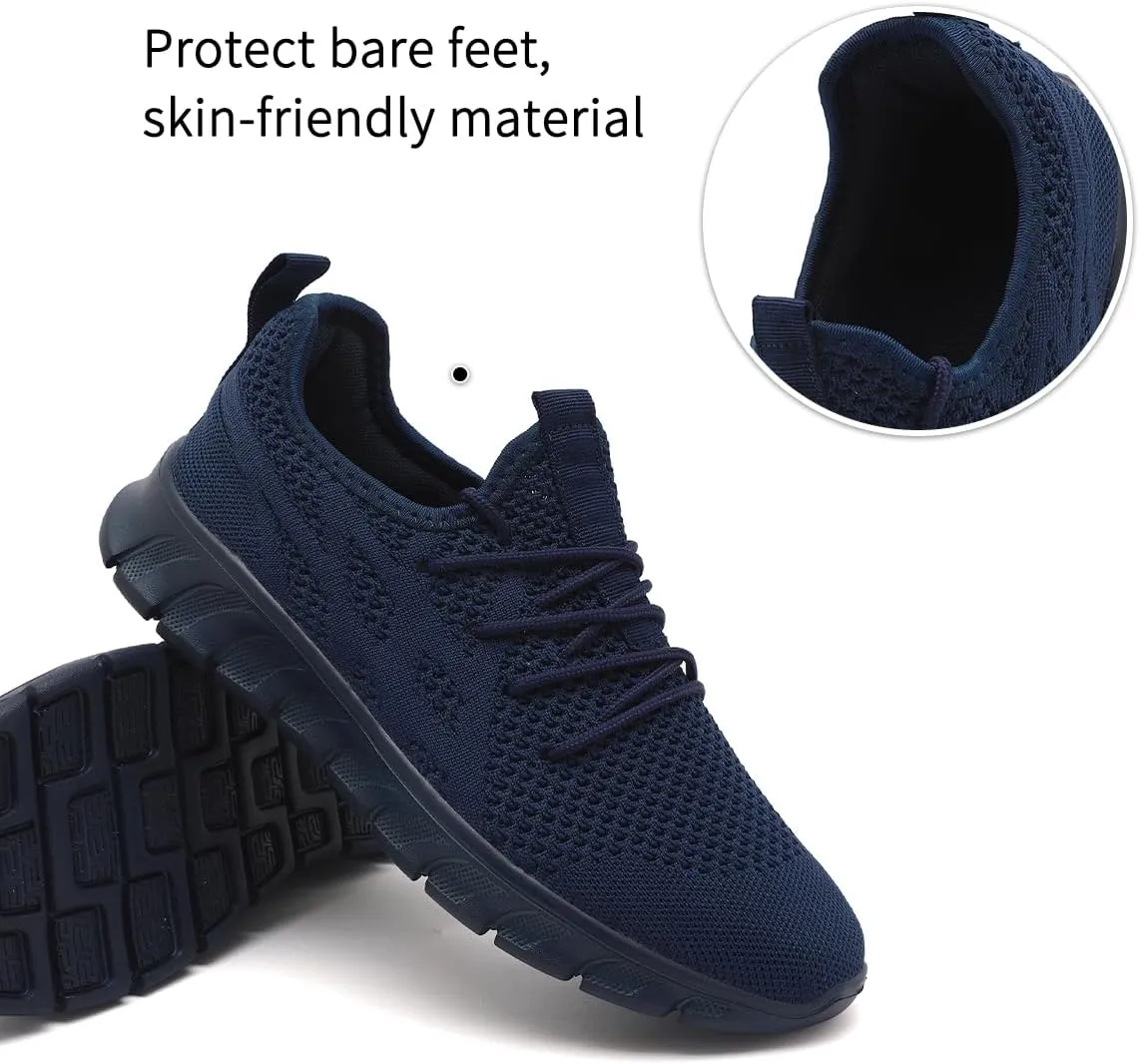 Women's Running Shoes Walking Sneakers Sports Athletic Workout Tennis Gym Casual Fashion Fitness Breathable Lightweight Comfortable Mesh Soft Shoe