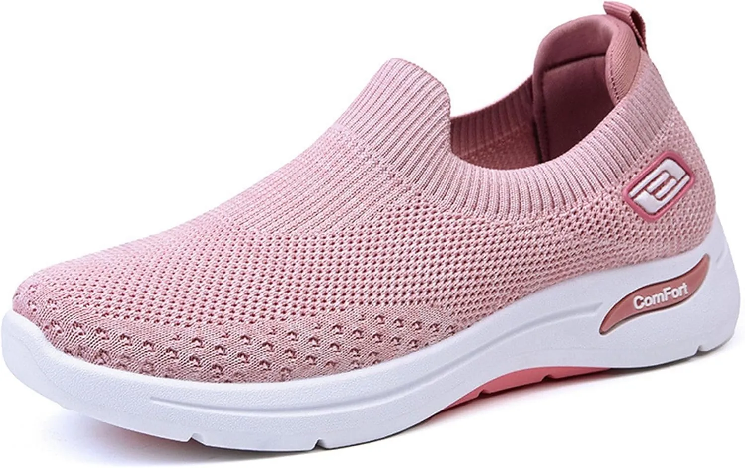 Womens Slip On Running Shoes Gym Workout Shoes Fashion Sneakers Athletic Tennis Sports Shoe Lightweight Breathable Fashion Casual Athletic Workout Walking Sneaker