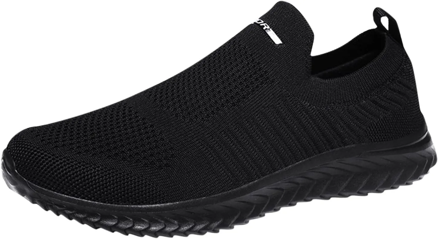 Womens Slip On Sneakers Casual Comfortable Walking Shoes Lightweight Canvas Flats Breathable Mesh Non Slip Loafers