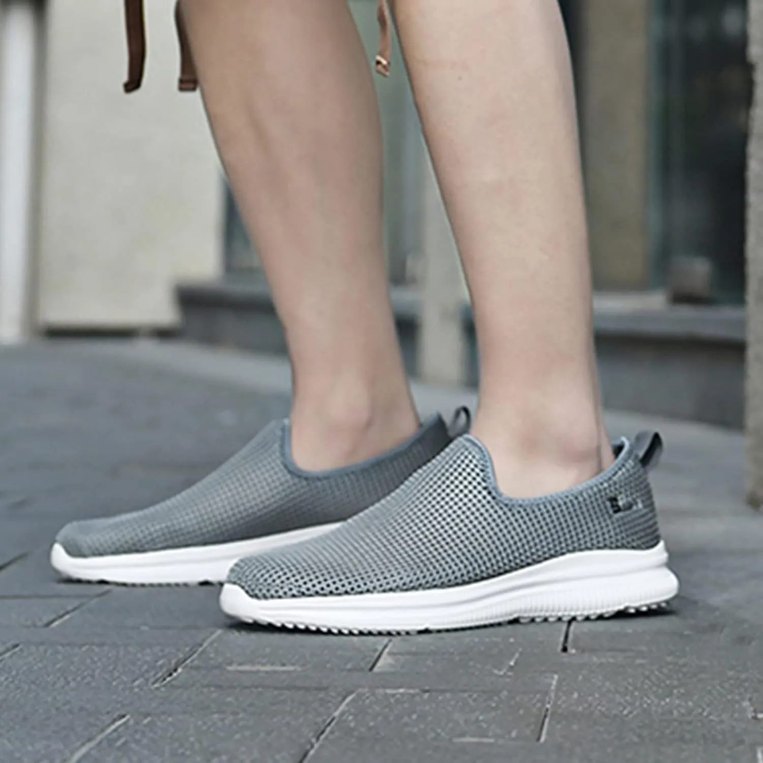 Womens Slip On Walking Shoes Non Slip Running Shoes Walking Shoes Women Flat Feet Casual Shoes Dress Sneakers Slip On Tennis Shoe Loafers Dress Shoe