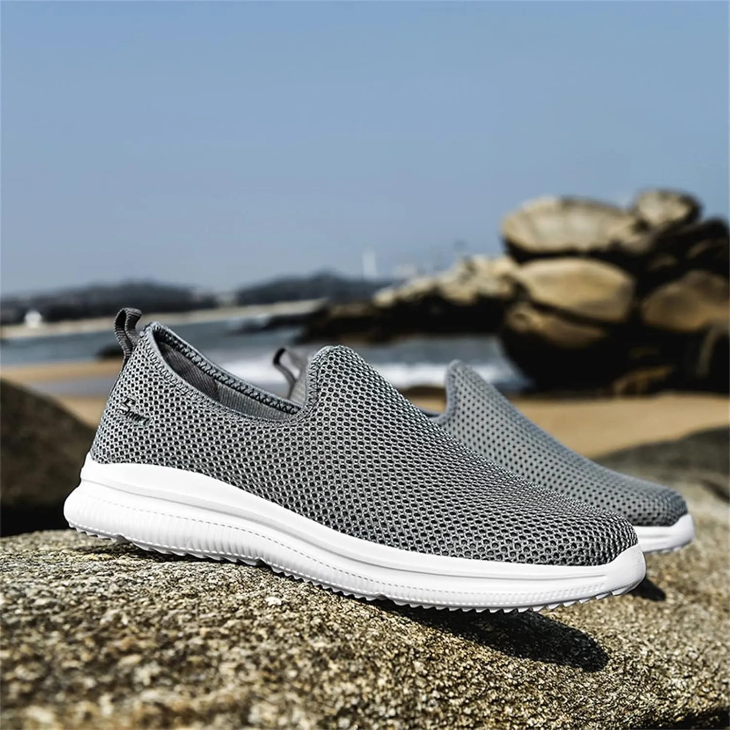 Womens Slip On Walking Shoes Non Slip Running Shoes Walking Shoes Women Flat Feet Casual Shoes Dress Sneakers Slip On Tennis Shoe Loafers Dress Shoe