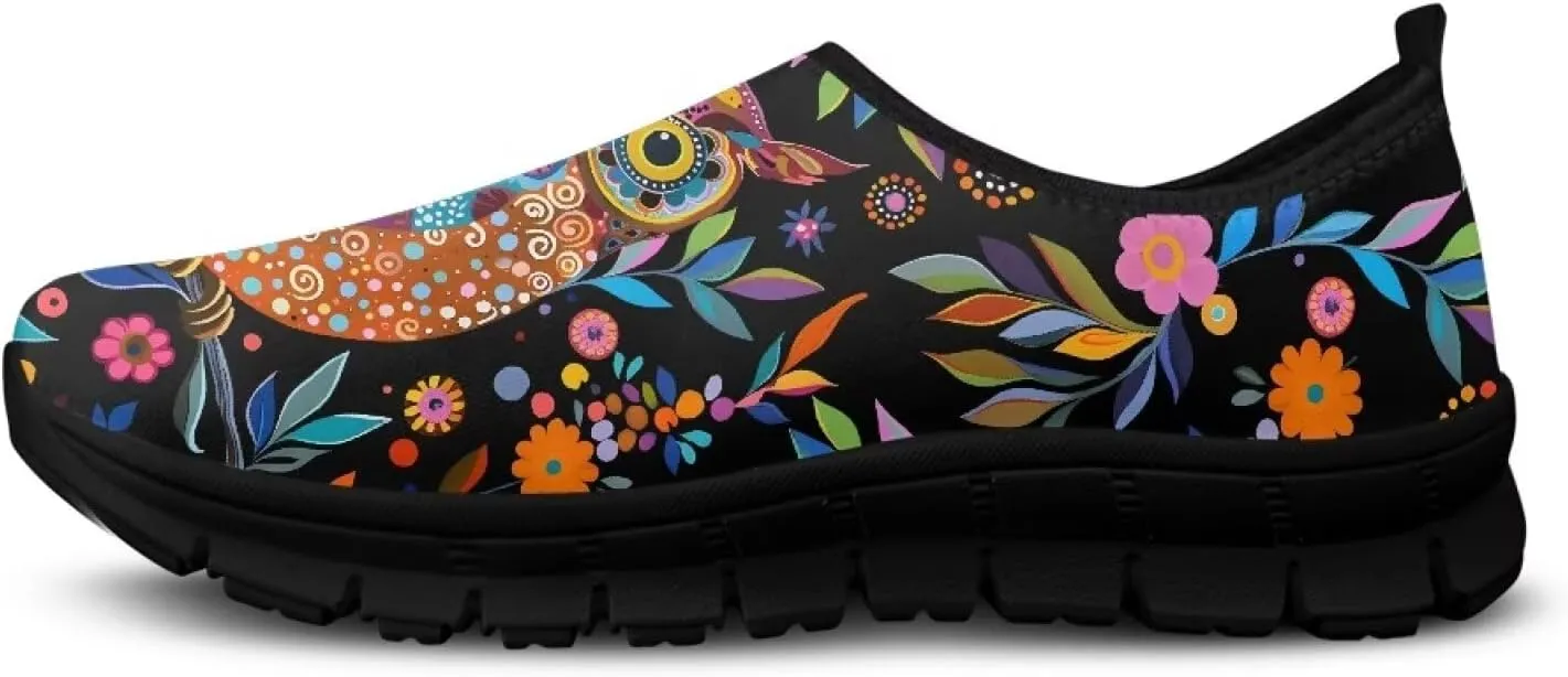Women's Sneaker Casual Low Top Hiking Sneaker Outdoor Lightweight Breathable Slip On Soft Holiday Shoes for Womens