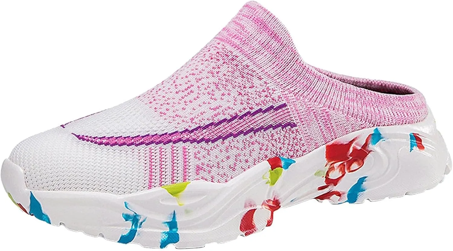 Womens Summer Breathable Mesh Slippers Womens Tennis Shoes Jogging Women Casual Shoes Women's Fashion Sneakers Black Tennis Shoe White Loafers