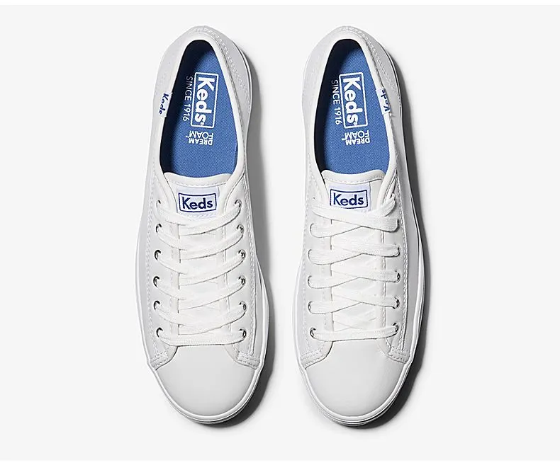 Women's Triple Kick Leather White