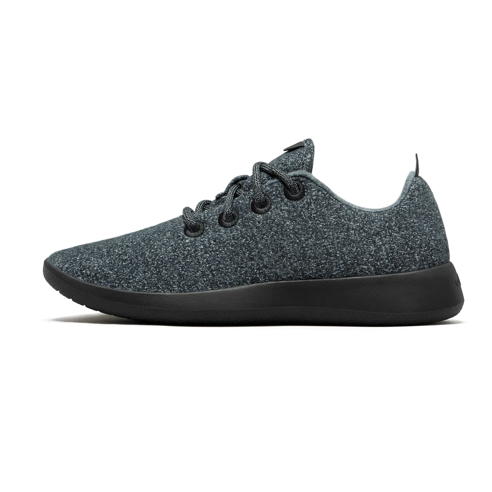 Women's Wool Runners - Wellington Black (Black Sole)