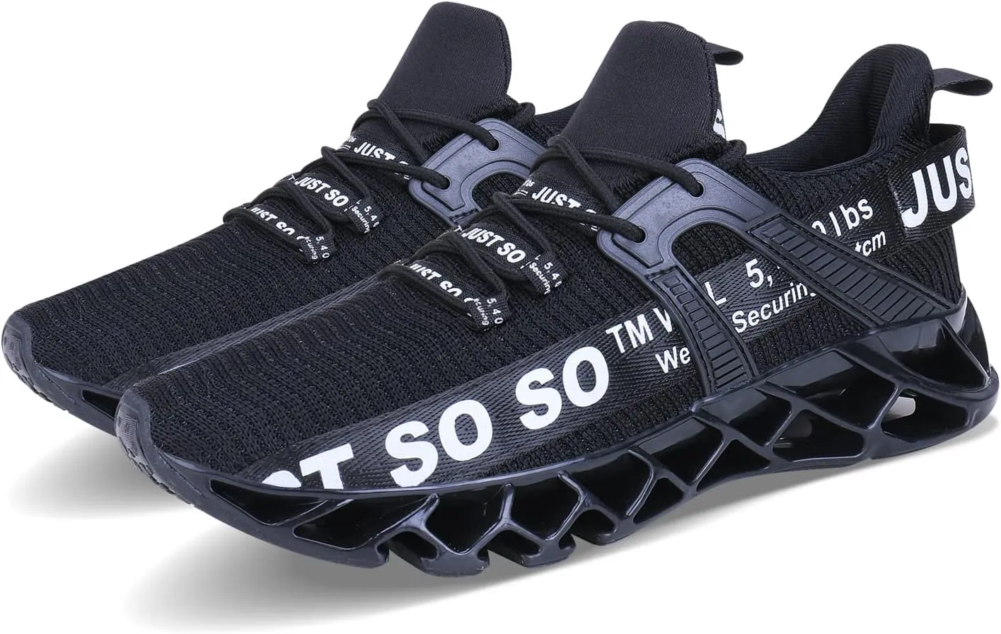 WONESION Mens Breathable Walking Tennis Running Shoes Blade Fashion Sneakers