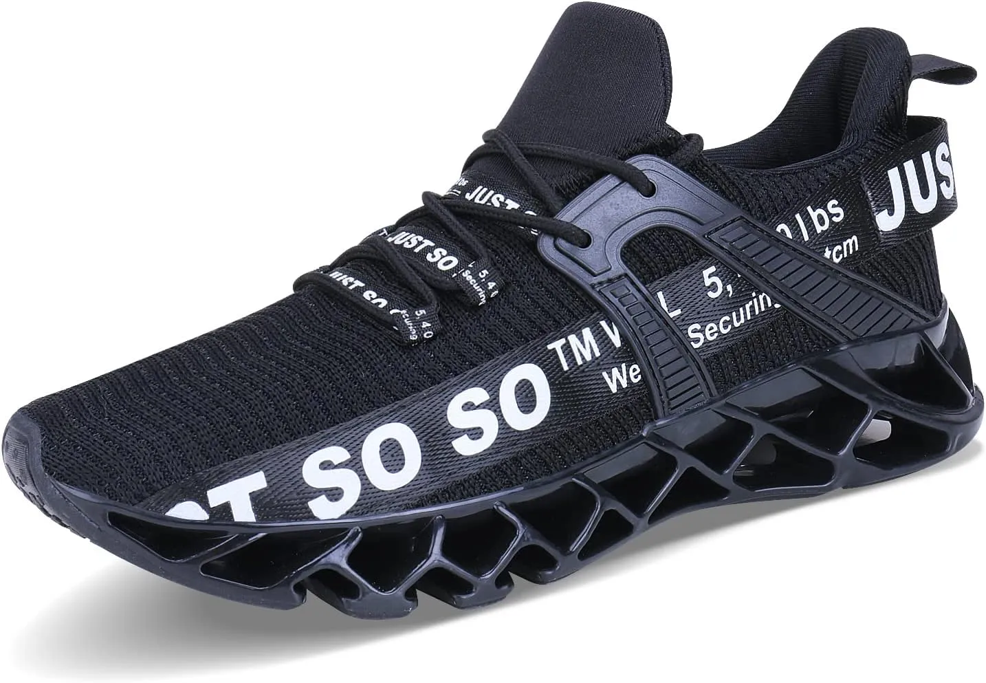 WONESION Mens Breathable Walking Tennis Running Shoes Blade Fashion Sneakers