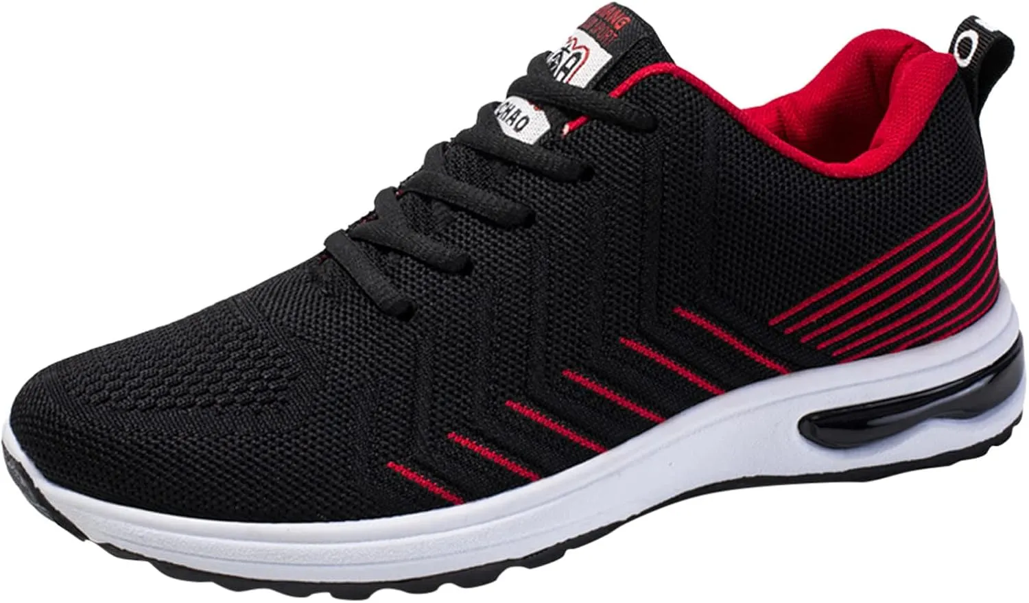 Workout Athletic Sport Shoes for Men Breathable Elastic Fly Woven Mesh Sneaker Men's Breathable Barefoot Shoes